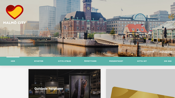 Nytt Malmocity.se för besökare och lokalt näringsliv
