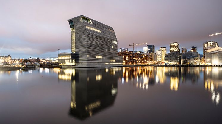 Nye MUNCH i Bjørvika. Foto: Adria Goula