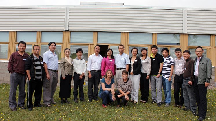 SLU lär kineser om djurhälsoarbete i Sverige