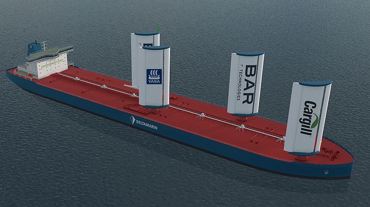 BAR Technologies and Yara Marine Technologies reach exclusive agreement to design and implement wind-assisted propulsion for the global shipping industry