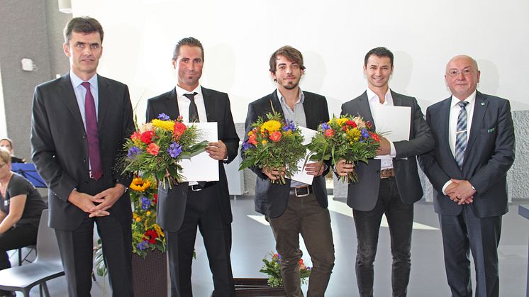 Forschungspreis 2015 der Technischen Hochschule Wildau verliehen