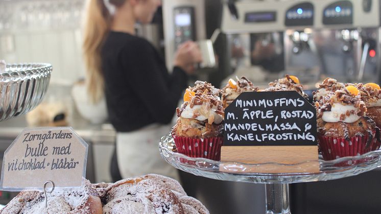 Café Zorn i Mora är en av fyra White Guide-listade caféer i Dalarna.