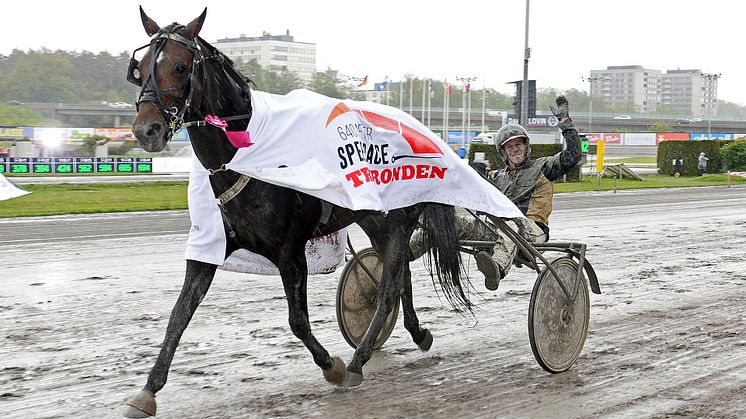 M.T.Insider efter segern i Speedrace 2019, i år är han tillbaka för att ta revansch från i fjol. Foto: TR Bild