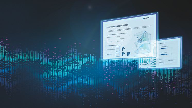 Geberitin äänityökalulla kaikki rakennusprojektiin osallistuvat tahot voivat nopeasti ja helposti määrittää, mitkä Geberitin järjestelmät ja tuotteet täyttävät äänieristysvaatimukset.