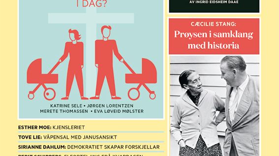 Feminisme, EU, kjensler og våpen i årets siste utgåve av Syn og Segn