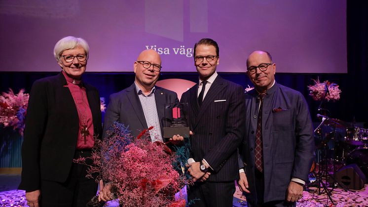 Prisutdelning Visa Vägen-galan 25 november 2019