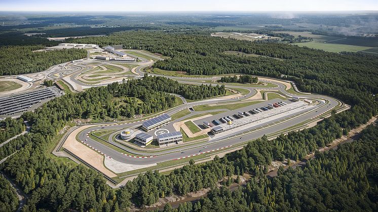 Volvo CE och Swecon ger energi till en av Europas mest hållbara racerbanor