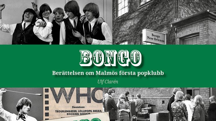 Välkommen till pressträff för boken ”Bongo – berättelsen om Malmös första popklubb”