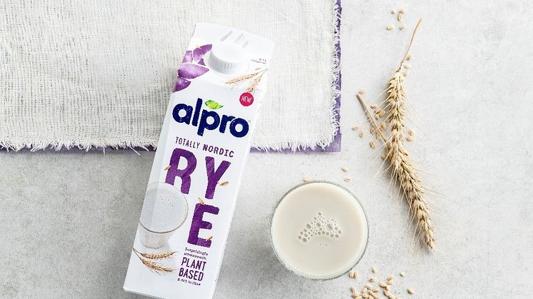 Alpro lanserar världens första dryck baserad på råg