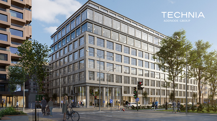 The new TECHNIA office space at FENIX STHLM in Hagastaden, Stockholm.