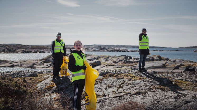 I helgen startar årets Städa Kust. Foto: Petter Trens.