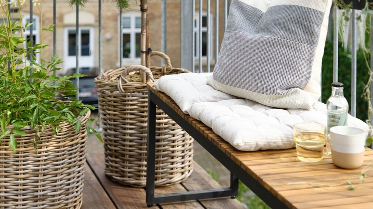 Breng de gezellige lentesfeer alvast naar het balkon