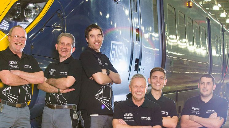 Hitachi Rail Europe Wins RailStaff Award for Depot Team of the Year