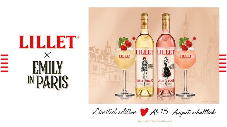 Limited Edition: Lillet x „Emily in Paris“ 