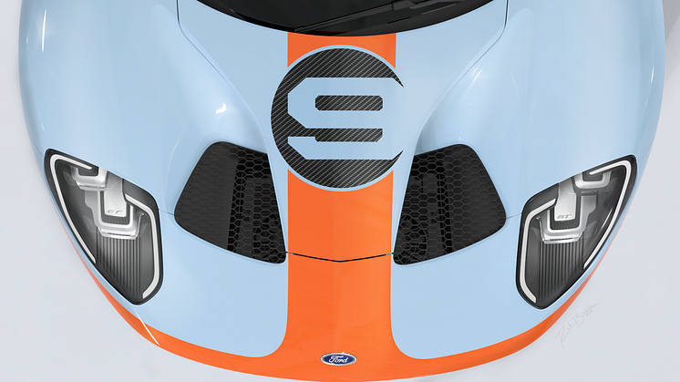 Ny Ford GT Gulf Oil lakering