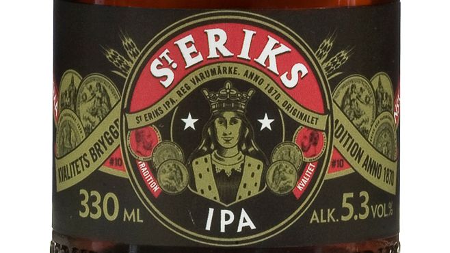S:t Eriks IPA, en av världens bästa India Pale Ales.