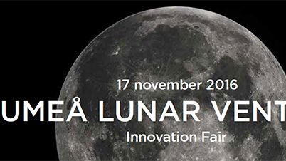 Pressinbjudan: Följ Umeå universitets väg till månen den 17 november
