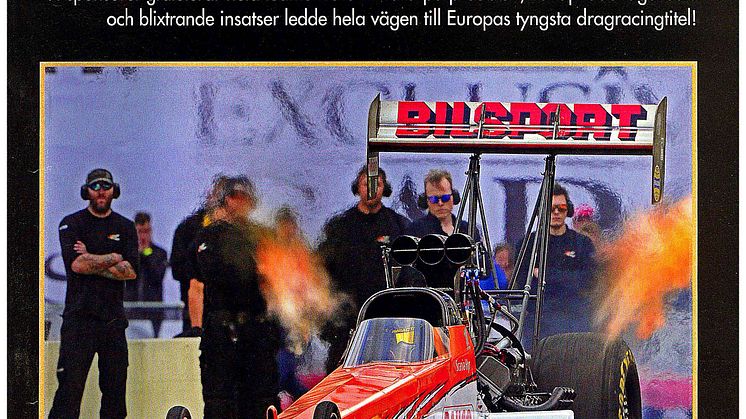 Micke Kågered EM-mästare Dragracing 2015