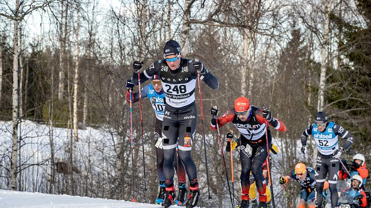 Alvar Myhlback i Vasaloppet 2023.