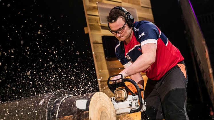 Sølv til Norge og Gunde Svans sønn i Stihl Timbersports