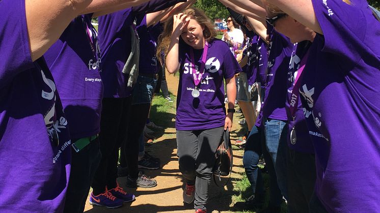 Survivors take a Step Out for Stroke in Oxford