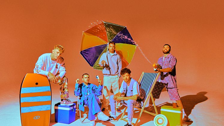 Den 28. marts skruer fremadstormende briter i Easy Life helt op for deres eklektiske fusioner af jazz, hiphop, soul og pop i Lille VEGA.