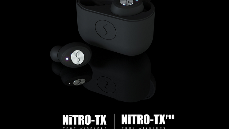 NiTRO-TX kommer i två versioner, TX och TX PRO med brusreducering.