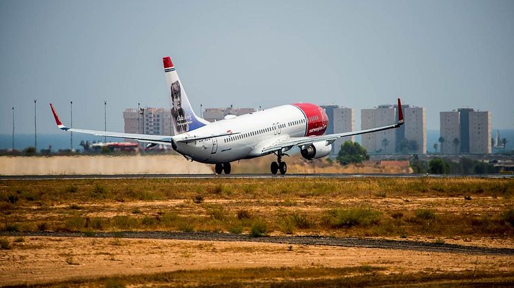 Norwegian commences busiest ever winter at Manchester with new Canary Islands routes