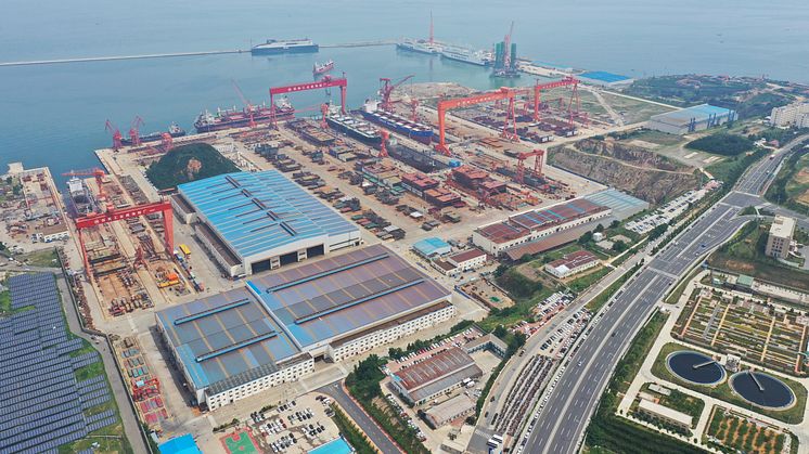 Kongsberg Maritime is to supply China Merchants Jinling Shipyard (Weihai) with systems for two RoPax vessels 