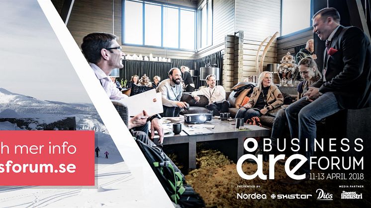 Välkommen till Åre Business Forum 11-13 april 2018