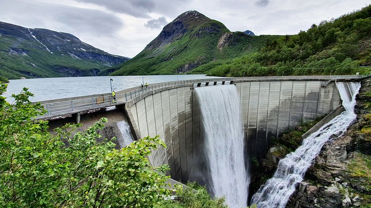 Overløp ved Zakariasdam