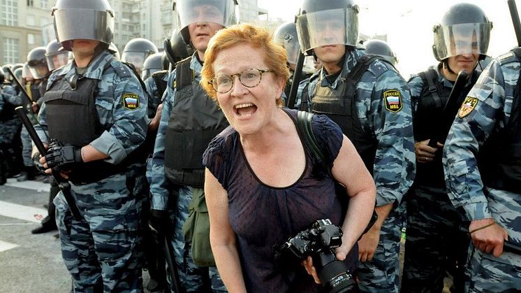 Ryska fotografen Victoria Ivleva greps i Ukraina