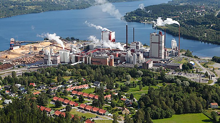 Östrands massafabrik utanför Sundsvall använder SSG On site.
