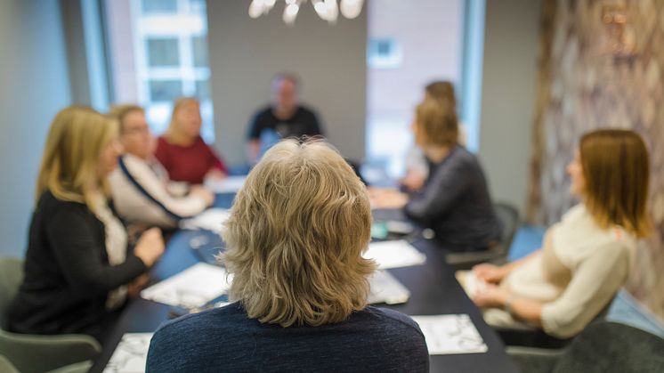 Efter restriktioner om arbete på distans är det nu dags för återgång till arbetsplatserna. Foto: Mattias Pettersson