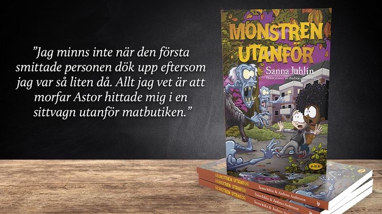 "Monstren utanför" utkommer den 25 augusti