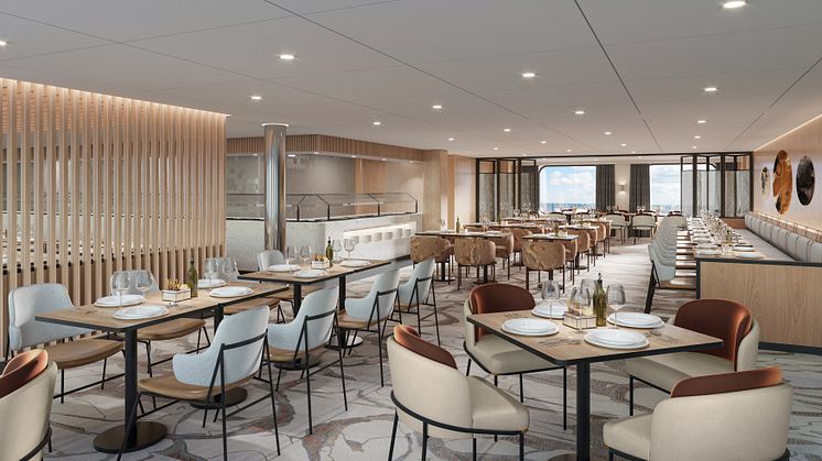 Iconic cultural expedition cruise pioneer reveals the elegant world of its Vega Class ships in a virtual tour video by designers Tillberg Design of Sweden