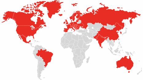 Creditsafe växer snabbt och utökar den internationella tillgängligheten med 11 nya länder