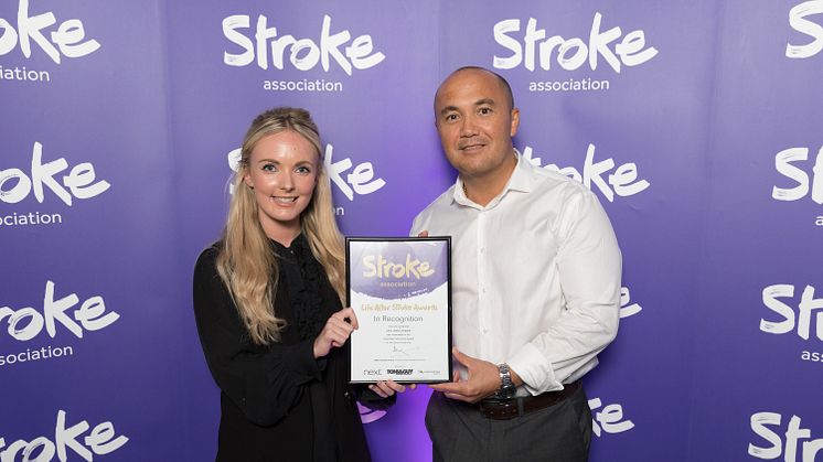 ​John Lewis Liverpool receives regional recognition from the Stroke Association