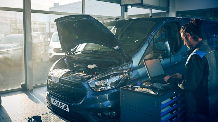 Alle Ford nyttekjøretøy får nå kostnadsfri serviceavtale som standard