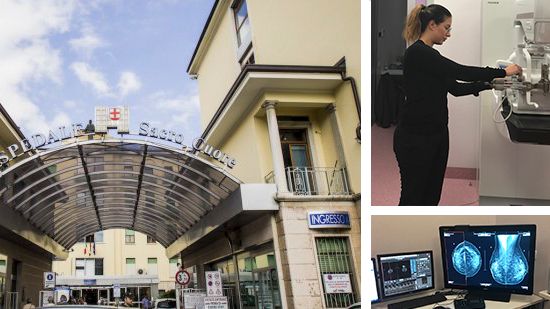 Ospedale Sacro Cuore Don Calabria i Verona är referensanläggning för Fujifilm Europas mammografiutrustning.