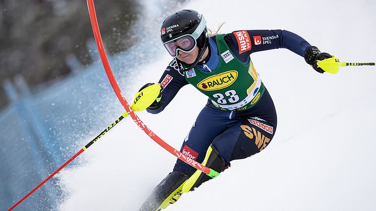 Elsa Fermbäck har fått en plats i OS-truppen. Foto: Harald Steiner, Gepa Pictures/Bildbyrån