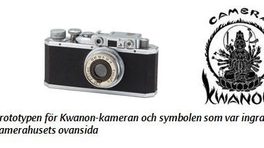 Canon firar 80-årsjubileum för Kwanon, företagets första kamera