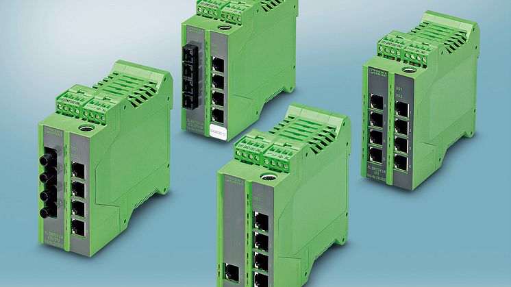 Kompakte switches til Ethernet/IP