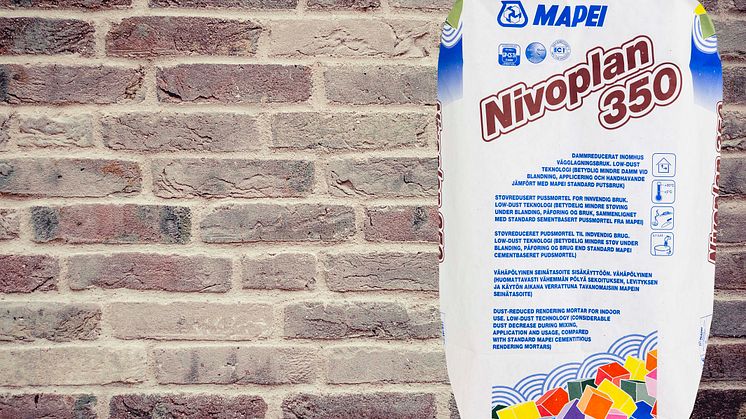 Mapei lanserar Nivoplan 350 på den svenska marknaden!