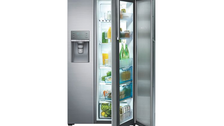 Med Samsung Food Showcase er det let at organisere køleskabet