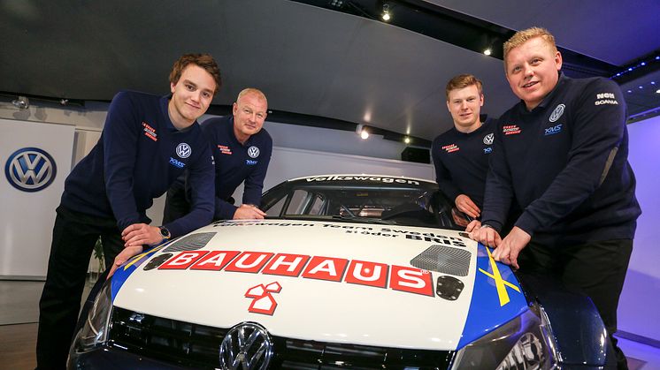 Två svenska Volkswagen-team i rallycross-VM