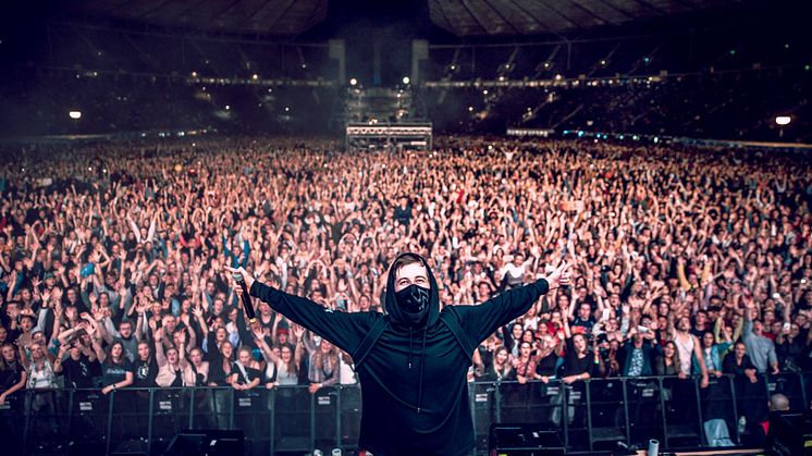 Alan Walker er klar for sin første konsert i hovedstaden, nærmere bestemt Oslo Spektrum. Foto: Jens Haugen 