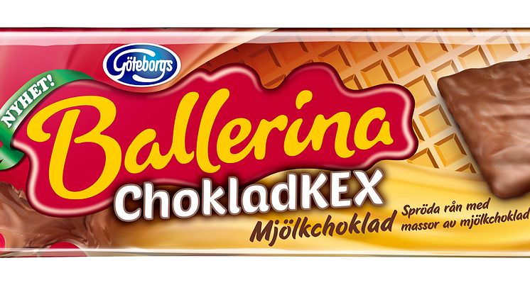 Ballerina Chokladkex mjölkchoklad