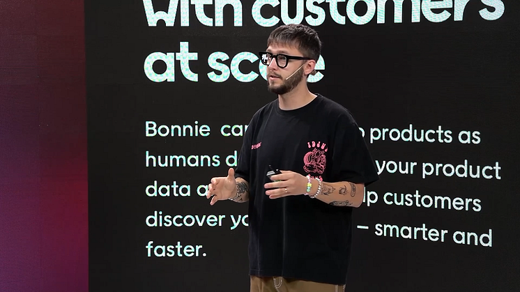 Felix Kruth, CPO at Voyado, introduces Bonnie. 