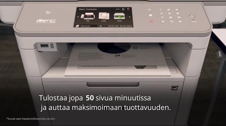 Suomenkielinen video Brotherin uutuusmallistosta L5000/L6000